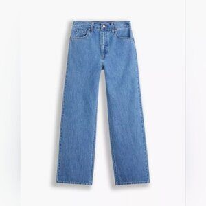 Levis High Waisted Straight Womens Jeans